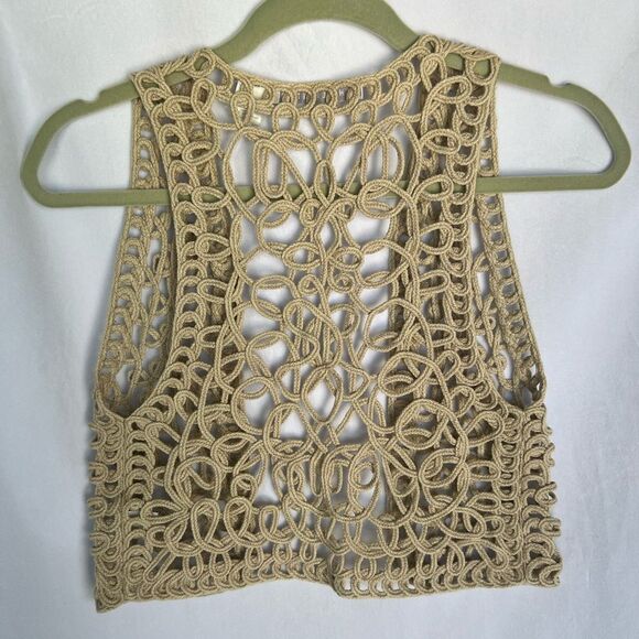 The Limited Linen Blend Knit Vest size Small - Picture 4 of 5